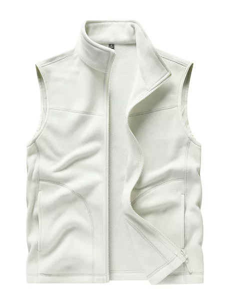 2026 Autumn/Winter New Outdoor Fleece Vest for Men, Women's Thickened Fleece Waistcoat, Inner Layer for Jackets, Cardigan