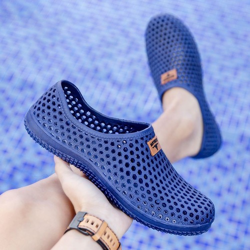Men's Huarui Sandals  New Arrival Summer Beach Shoes Breathable Cap Toe Student Soft Sole Anti-Slip Running Shoes