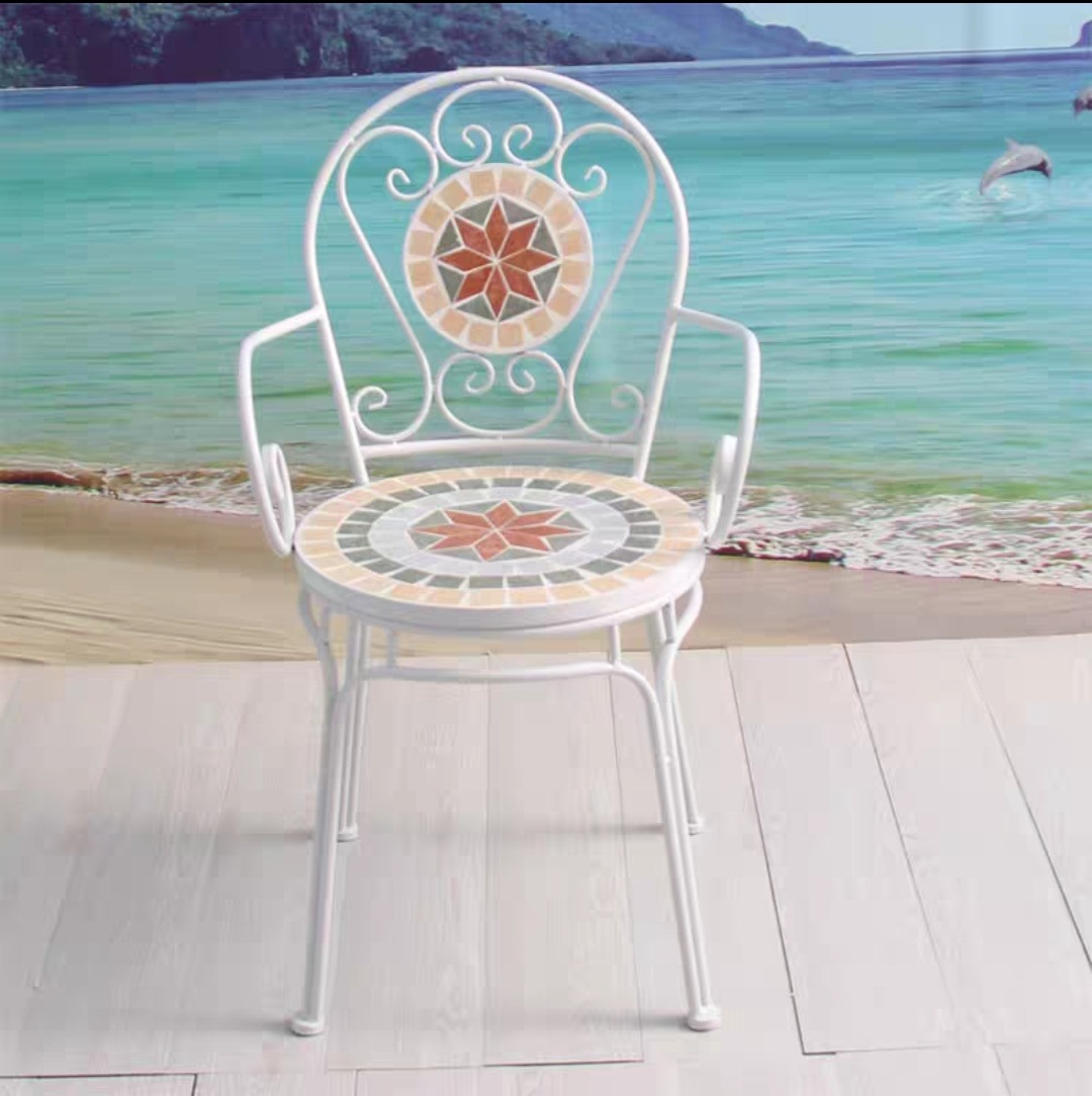 싱글 안락의자 화이트