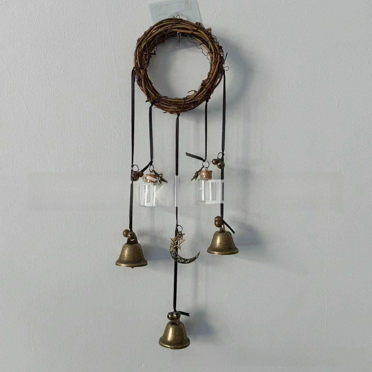 Защитный подвесной дверной колокольчик-ворч Ворожея просьба Crystal Wind Bells для комнаты украшение