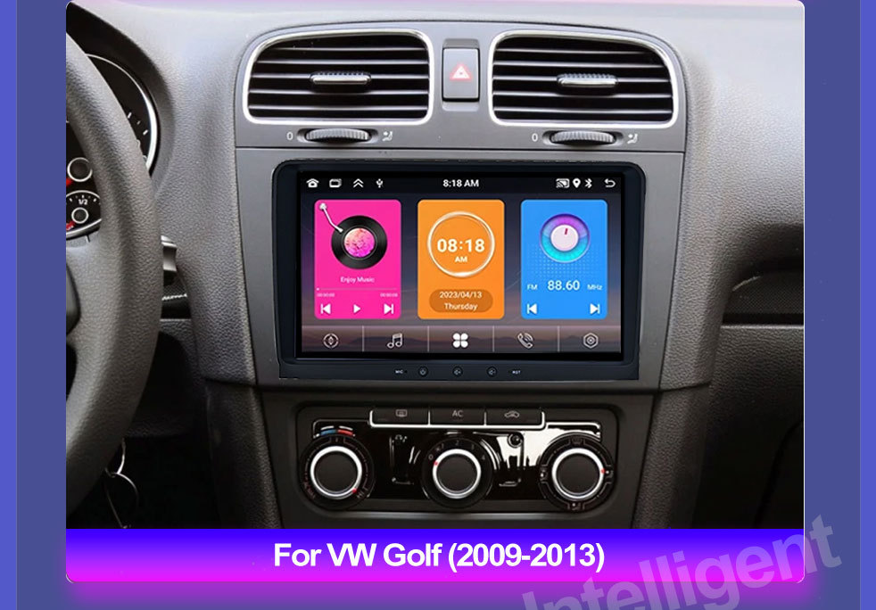 9inch Volkswagen Dedicated Car Navigator Gps Bluetooth Large Screen Reversing Image Wireless Carplay Smart Car Machine