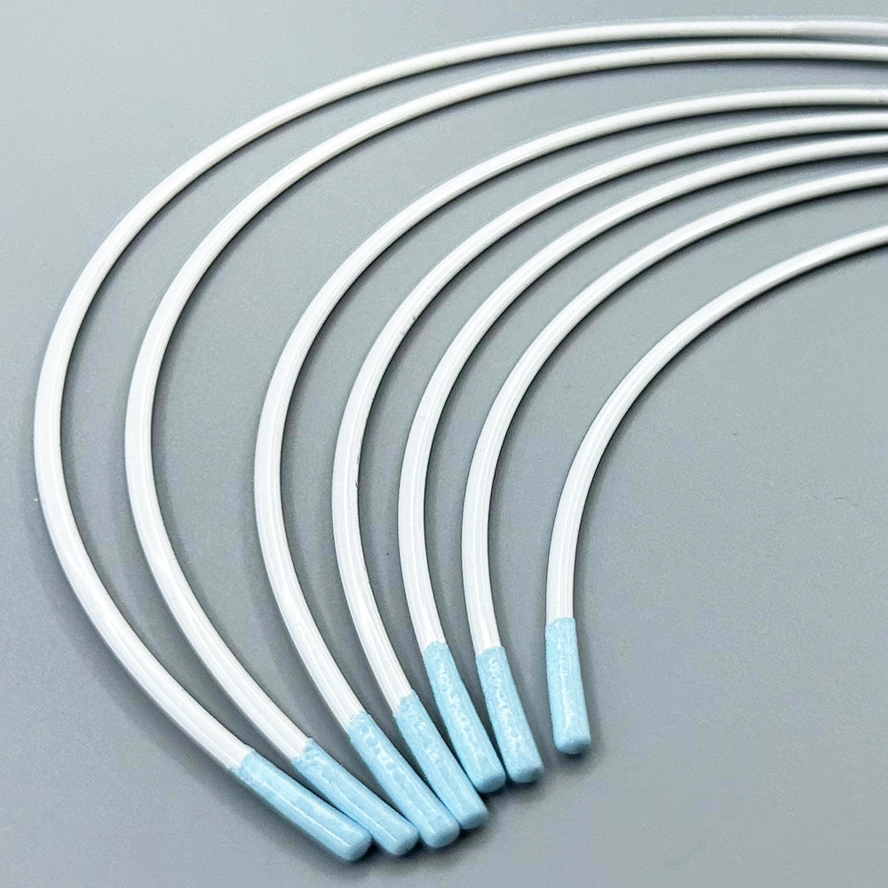 现货胸罩环保尼龙包胶钢托 高品质不变形包胶钢圈 高韧性固定胸托