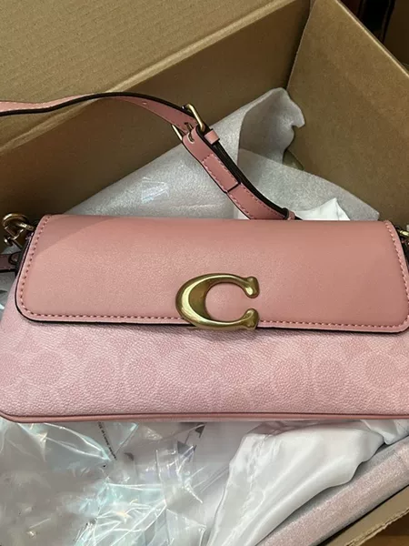Ole 26 New Model Jet Bag Trapezoidal Underarm Bag Single Shoulder Handbag Solid Color Baguette Bag Versatile Commuter Accordion Bag