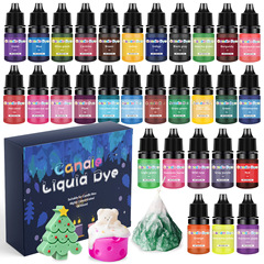專業生產 36色高濃縮香薰蠟燭色精 DIY手工皂捏捏樂 硅膠染色色素