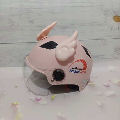 Motosiklet kaskı (dəbilqə), standard 3C certification electric car - harley-style-light-pink-transparent-short-pink-wings-adult-instrument-sticker