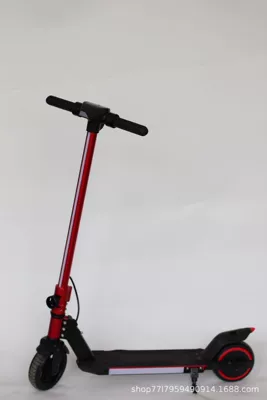 New Foldable Two-Wheeled Electric Qatlanan elektrik skuterlər - red