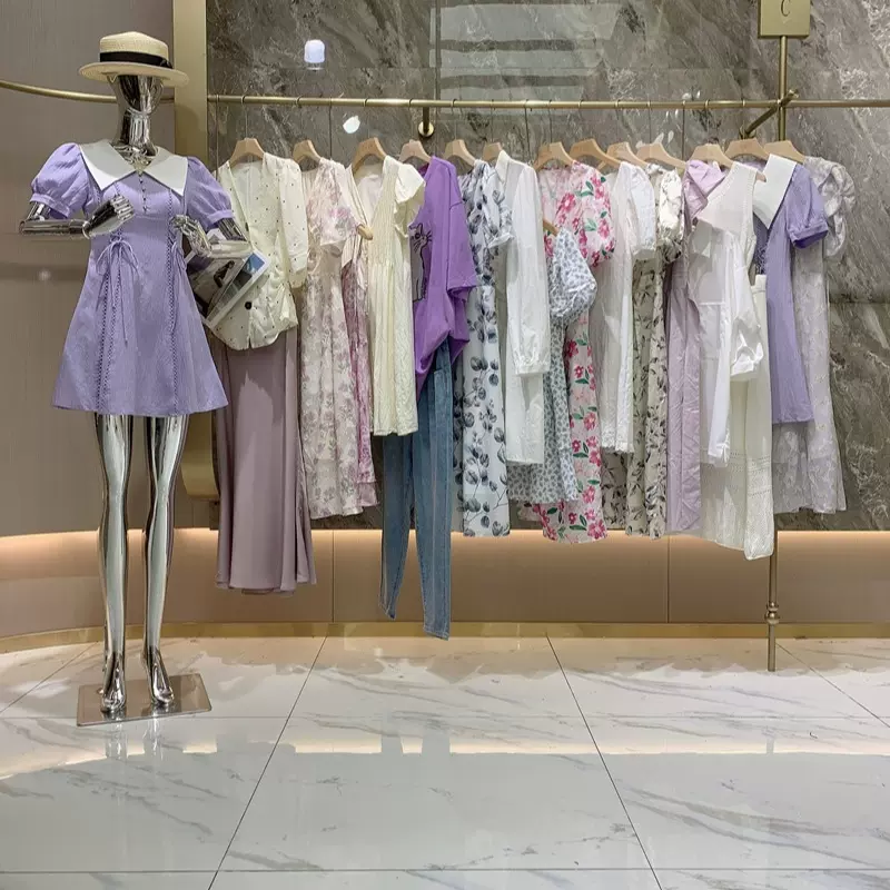 尾款女装清货品牌剪标撤柜服装批发直播货源广州十三行高品质大牌