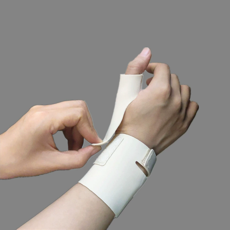 Новый большой палец мягкий липучка натягивка спортивная эластичная браслет Elastic wrist strap