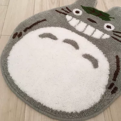 Avtomobil döşəmə paspasları: Floor Mat Bathroom Bathroom - totoro-3-4060cm-imitation-cashmere