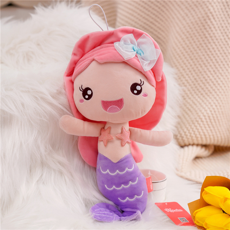 Capelon Q versión sirena princesa Peluche Muñeca de juguete muñeca niños niña almohada para dormir image 8