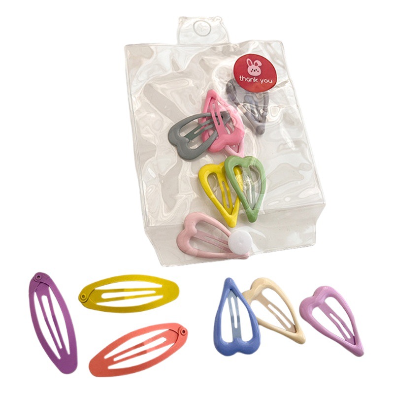 INS chica color caramelo BB clip tocado horquilla luminoso lado Bangs clip frente roto horquilla accesorios para el cabello