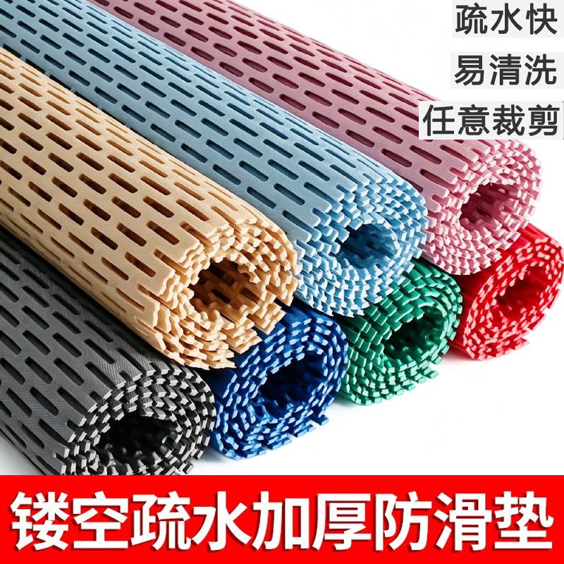 Bathroom Non-Slip Floor Mat, Pvc Anti-Slip Mat for Restroom, Shower Room, Bath, and Shower Floor, Anti-Fall Foot Mat