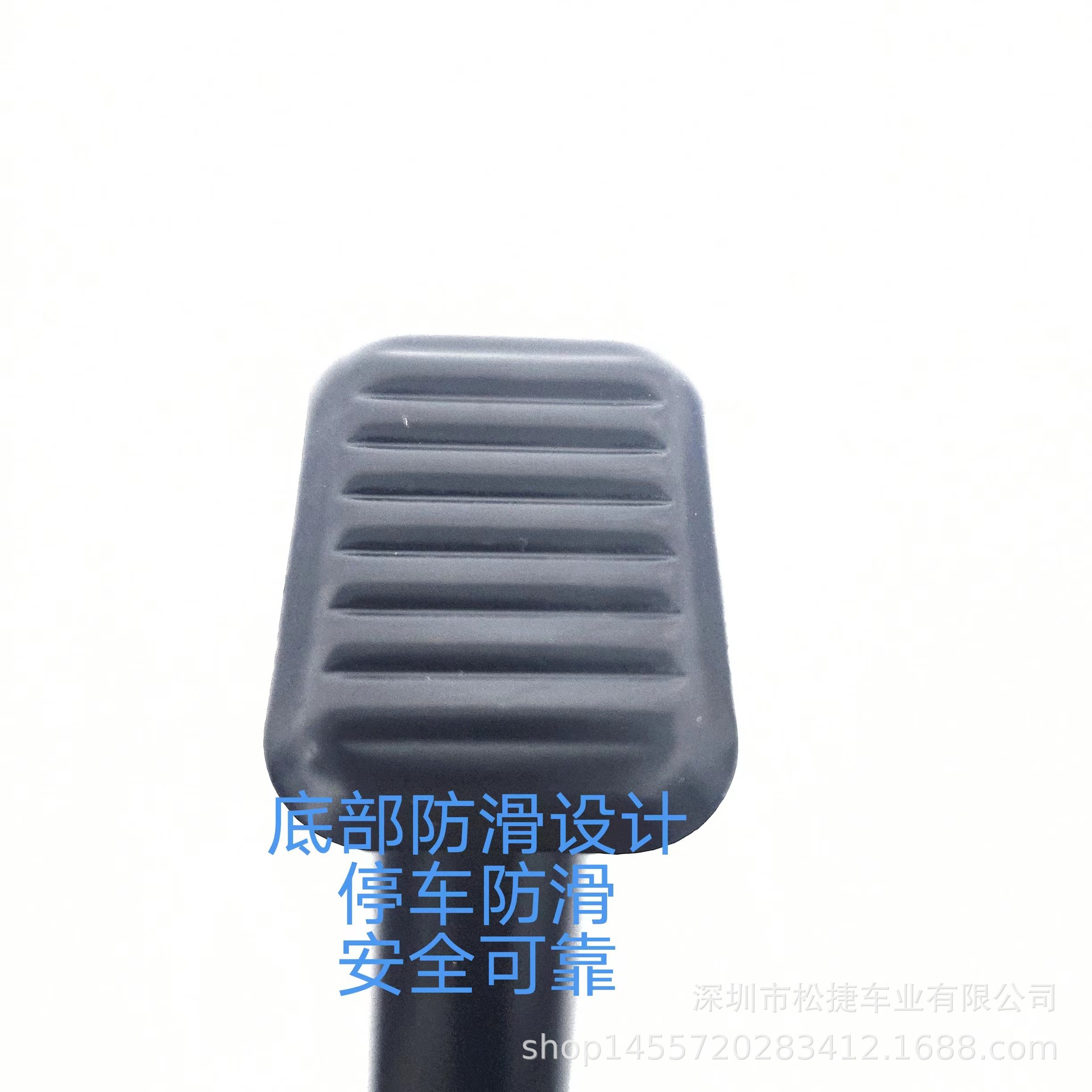 Reinforced anti-slip single-sided stand for electric vehicles, single-sided support for delivery vehicles, single-sided stand with dual support legs