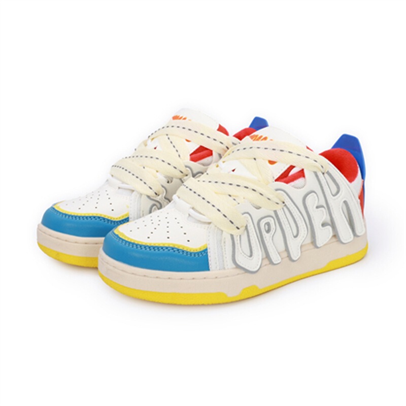 New Niche High Street Couple Sneakers, National Trend Retro Letter Casual Sports Shoes, Versatile Women's Shoes, Sports Loafers