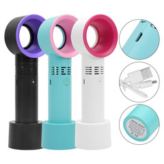 Lash Curler Hair Dryer Korean Zero9 Blowing Dryer without Leaves USB Charging Handheld Desktop Fan Box Set Eyelash Drying Tool