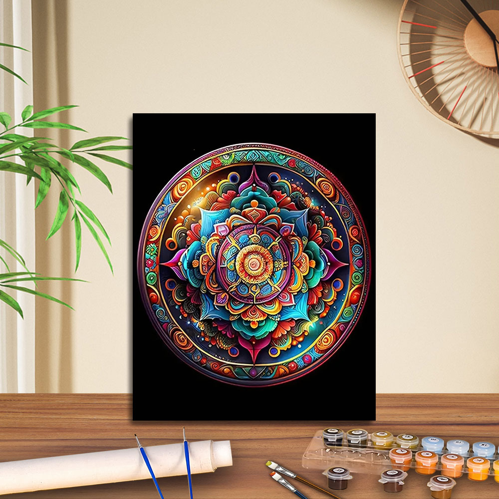 Transfronterizo jitdiy agente de pintura al óleo digital fabricantes al por mayor puestos de pintura al óleo artesanal pintura decorativa Amazon relleno de color