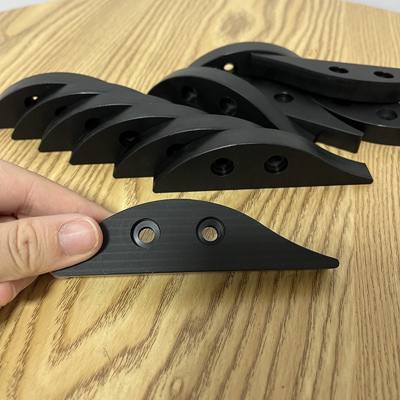 cnc雕刻热压折弯pp板加工批聚乙烯PE尼龙板现货黑色磨砂pp塑料板