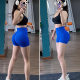 Women's Summer and Autumn High-Waisted Tight Sports Shorts Cycling Yoga Shorts Quick-Dry Butt-Lifting Running Fitness Shorts