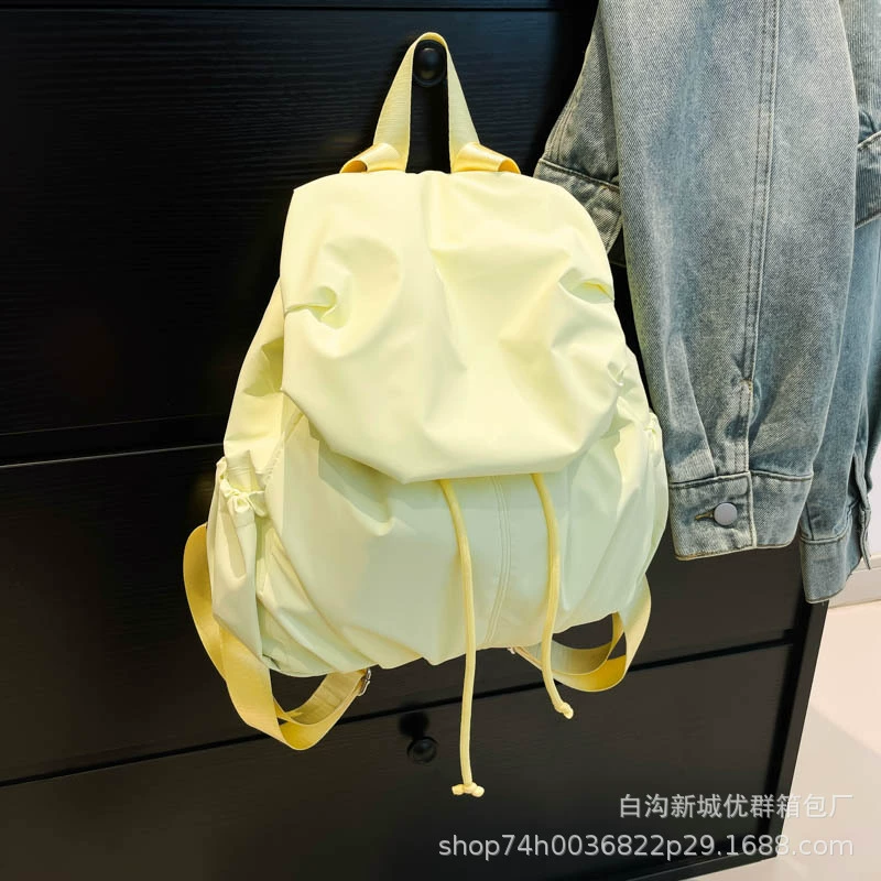 Trend fashionable backpack, travel bag, drawstring, wholesale