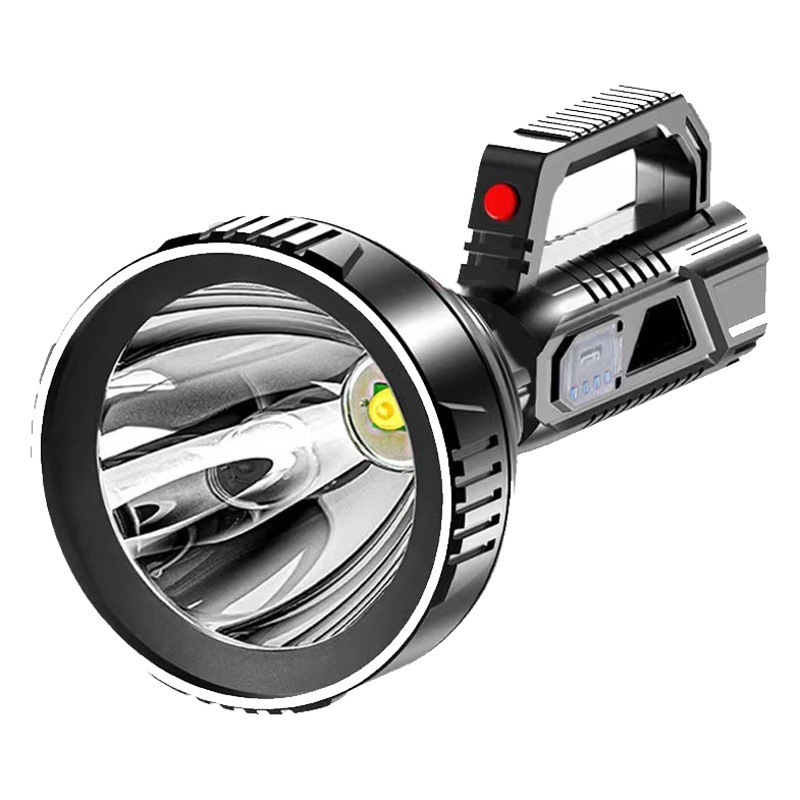 Linterna LED al por mayor fuerte luz al aire libre recargable Super brillante multifuncional hogar reflector portátil luz de trabajo