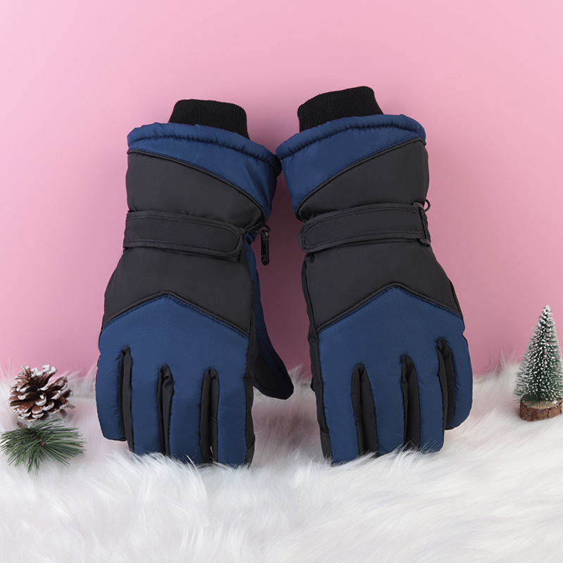 Guantes personalizados con logotipo de texto publicitario para enviar regalos corporativos de invierno para hombres y mujeres guantes calientes impresos personalizados