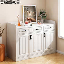 斗柜卧室置物柜客厅靠墙储物柜子主卧床尾收纳柜奶油风法式五斗柜