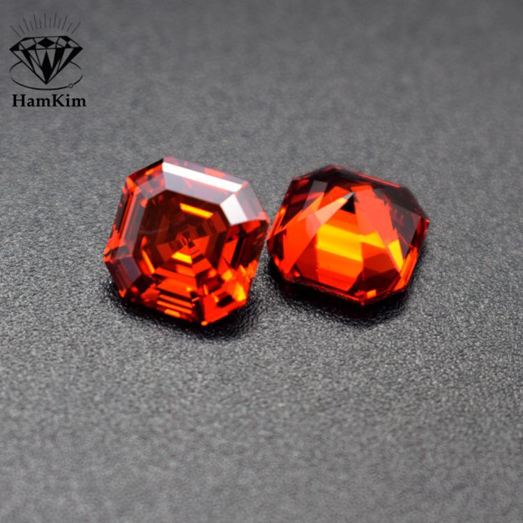 正方宝塔切 石榴红