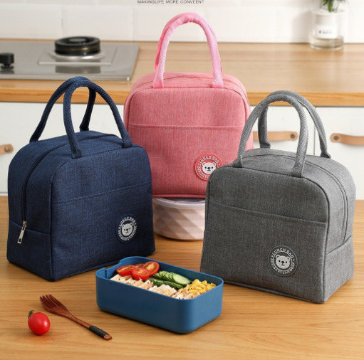 Caja de almuerzo de paquete, caja de almuerzo, bolsa de almuerzo portátil, bolsa de aislamiento térmico conveniente para trabajadores de oficina