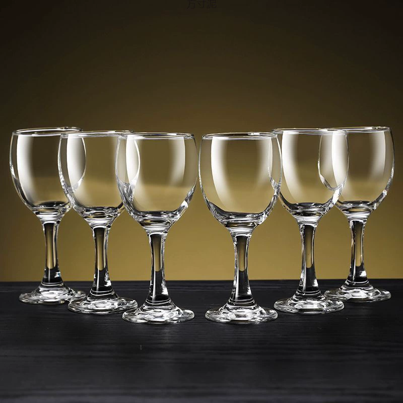 Glass wineglass, set, increased thickness, light luxury style, Amazon