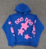 Blue pink star
