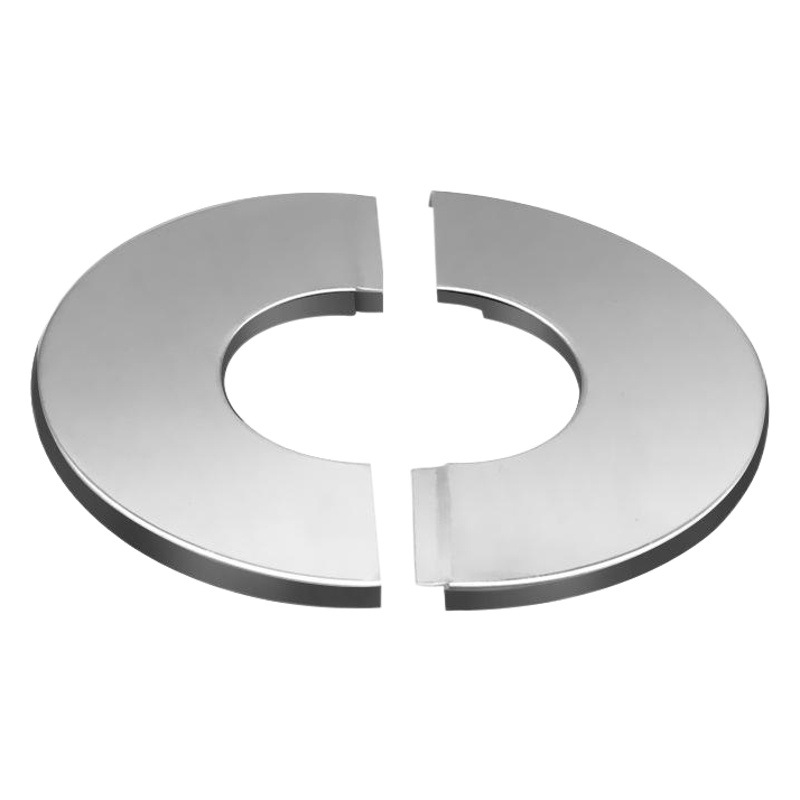 Válvula de triángulo 4 puntos 6 puntos 1 pulgada engrosada extra grande de acero inoxidable cubierta decorativa fea cubierta grifo de la ducha accesorios tubo anillo