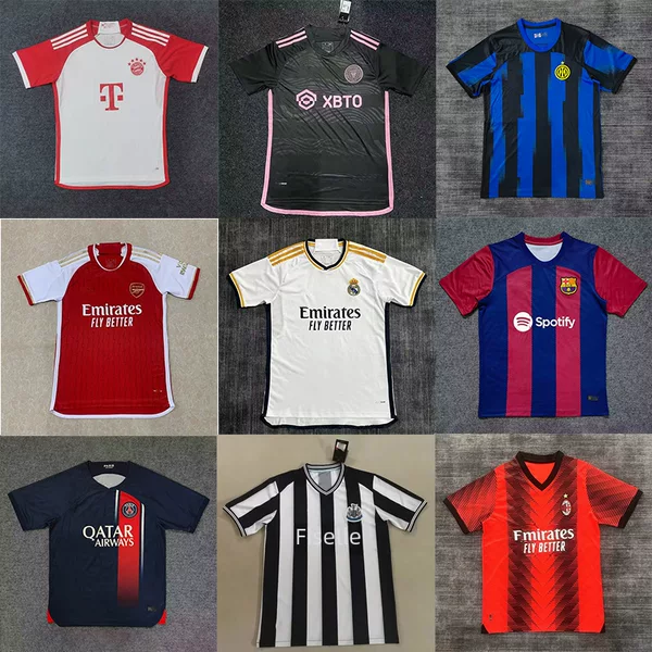 Original Source Products 26-27 Football Jerseys England Arsenal Real Madrid Brazil Argentina Barcelona France Inter Milan Jerseys