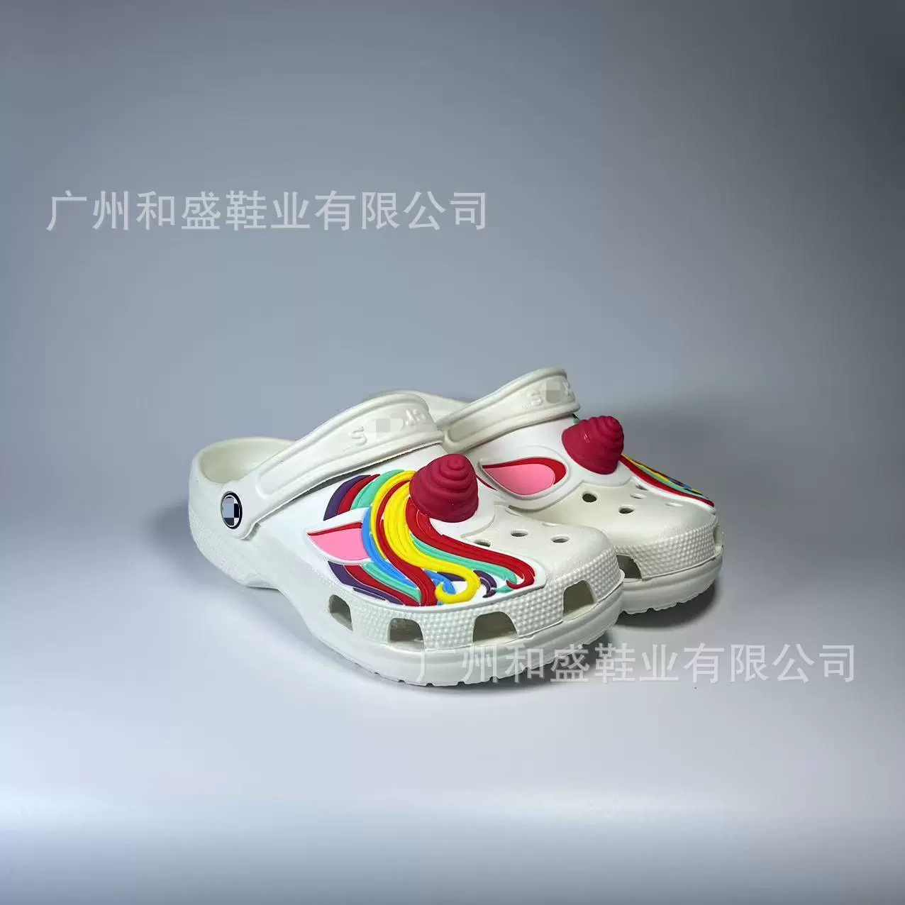 Новые детские сабо-сандалии с единорогом и пони для мальчиков и девочек, летние, милые пляжные.