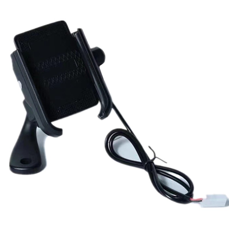 アルミ合金のオートバイのナビゲーションの携帯電話の支柱USB充電可能なインターフェイスの外で電気自動車の長距離の騎乗の支柱