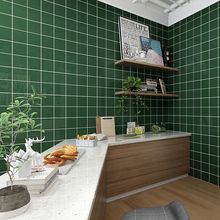 水泥砖墨绿色小方砖厨房墙砖00600卫生瓷砖厨房瓷片连锁瓷砖