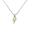 Pendant hip-hop style, trend necklace stainless steel, European style, suitable for import, diamond encrusted, wholesale