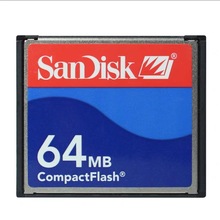 Original Sandisk CF CARD 64MB 128MB 256MB CompactFlash Card