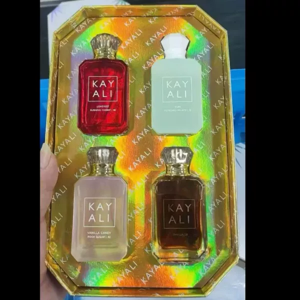 Cross-border KAYALI Candy RockSugar four-piece perfume set for men and women, Middle Eastern perfume