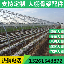 蔬菜单体温室大棚农业种植养殖温室大棚骨架 薄膜温室连栋大棚