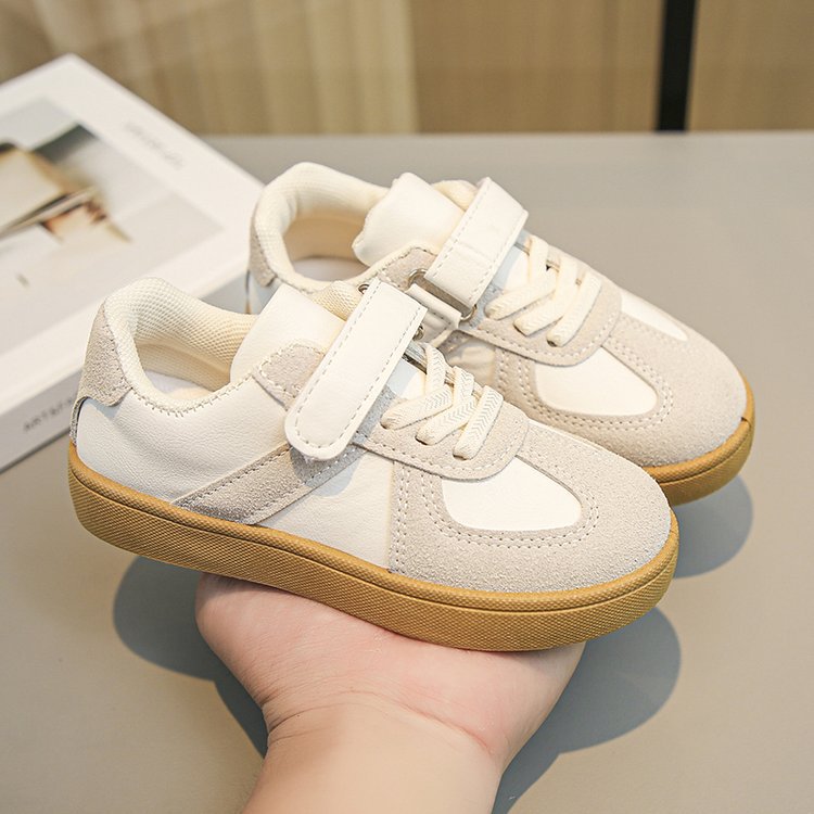 Children's Moral Training Shoes Girls' Low Top Casual Board Shoes 2023 Autumn New Children's Shoes Boys' Soft Sole_voghion.com