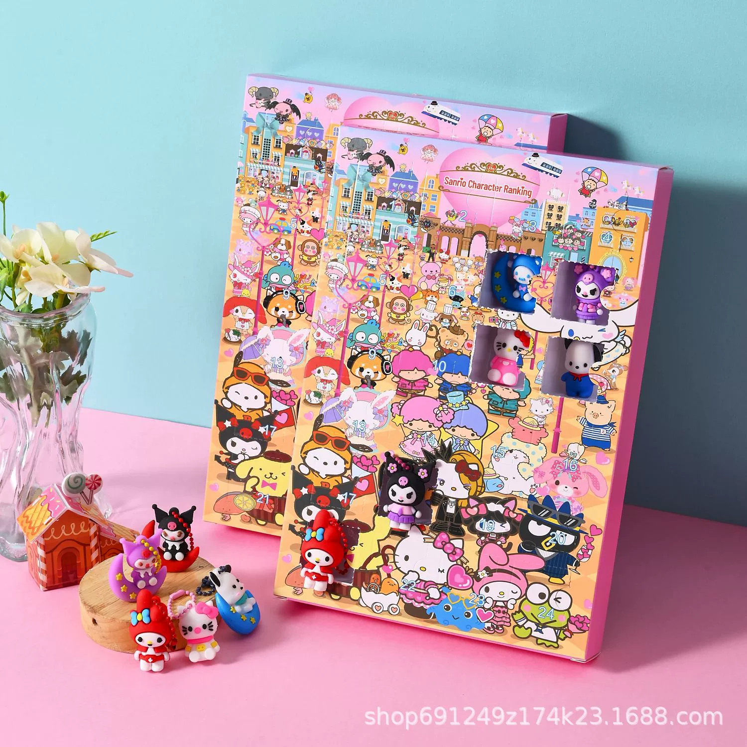 Трансграничные 24 в Санрио Куломи слепая коробка дыра