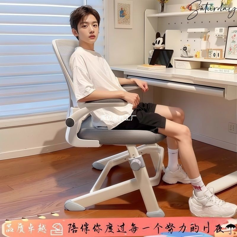 可升降护脊学习椅青少年初高中学生写字家用宿舍书桌椅|undefined