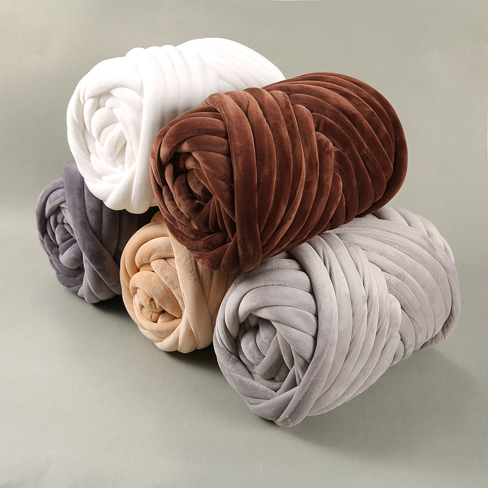 Hijo de cristal de lana de 3cm de grosor, lana hecha a mano, mantas de tela, almohada, nueva línea de gato DIY de Amazon