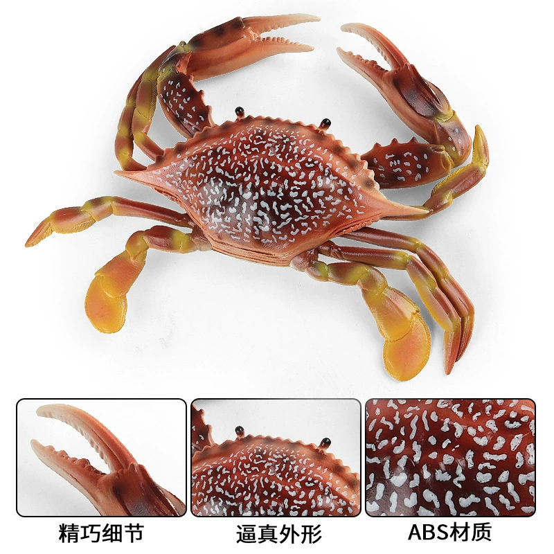 Realistic big marine toy, king crab