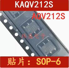 ȫ�¼̵���AQV212S V212S  KAQV212S SOP6 60V�����̬�̵���