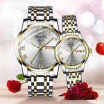 Модные парные часы для влюбленных, трендовые женские часы, мужские часы, кварцевые часы, Швейцария, простой и элегантный дизайн