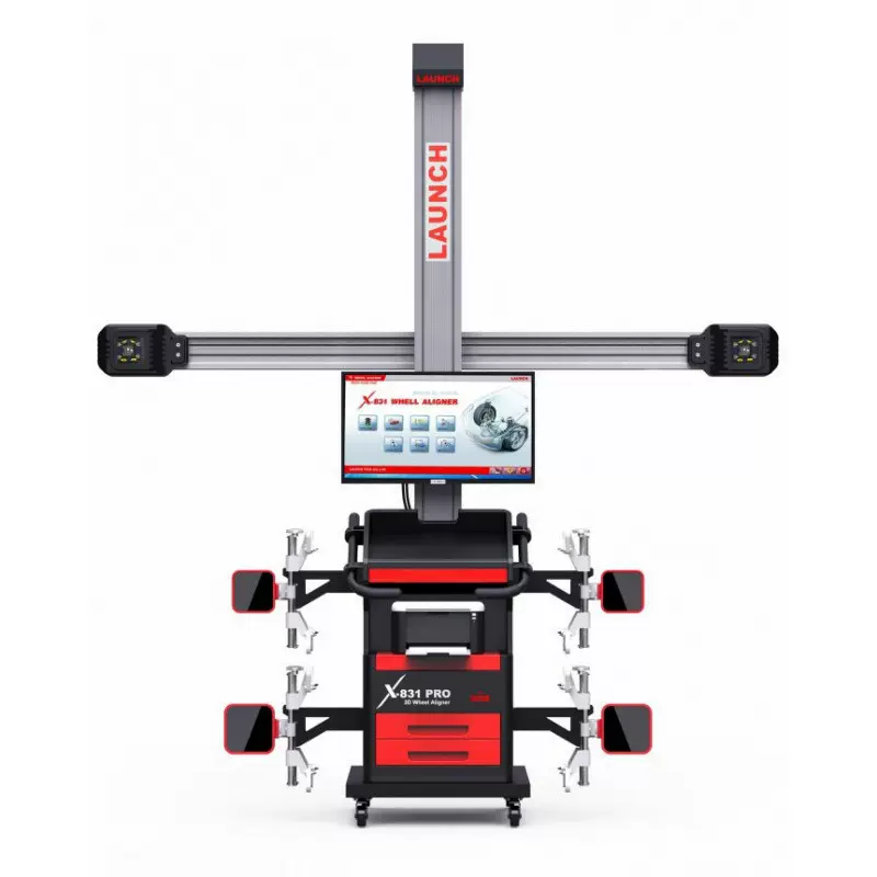 x831pro 元征3D自动调整高度X831 PRO四轮定位仪（中英文）