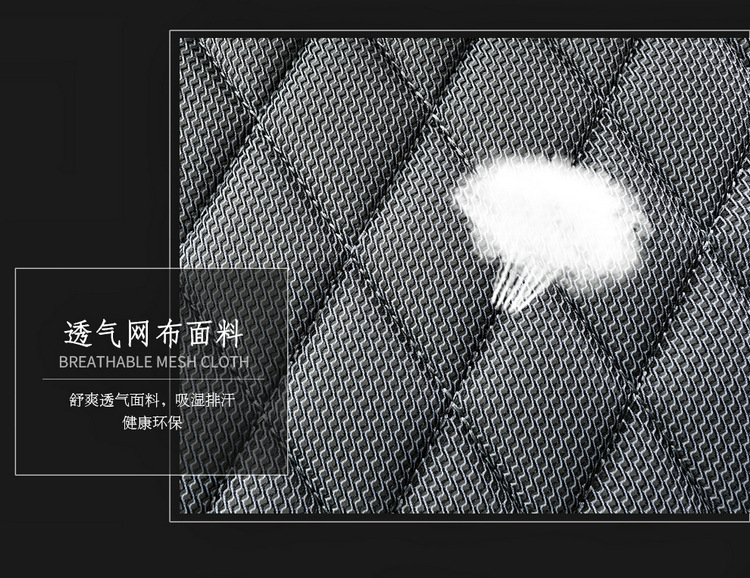 Factory Direct Sales New All-Inclusive Seat Cover Rhombus Breathable Mesh Four-Season Universal Car Seat Cushion Cross-Border Shenghu