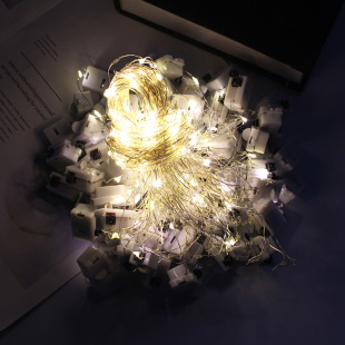String Lights Led Gift Box Decorative String Lights Flowers Cake Star Lights with Christmas Decoration Lanterns Street Stalls in Stock