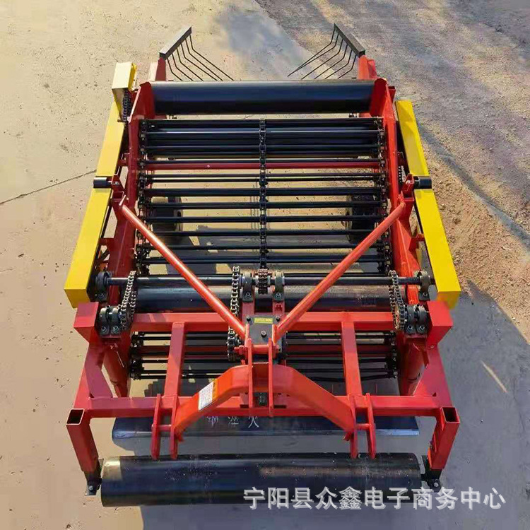 河南适用平地花生出土机拖拉机带动刨花生机多宽幅可选大量现货